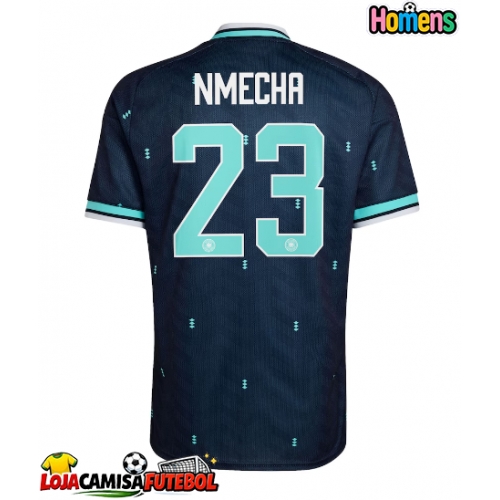 Camisa de Futebol Alemanha Felix Nmecha #23 Equipamento Secundário Mundo 2026 Manga Curta